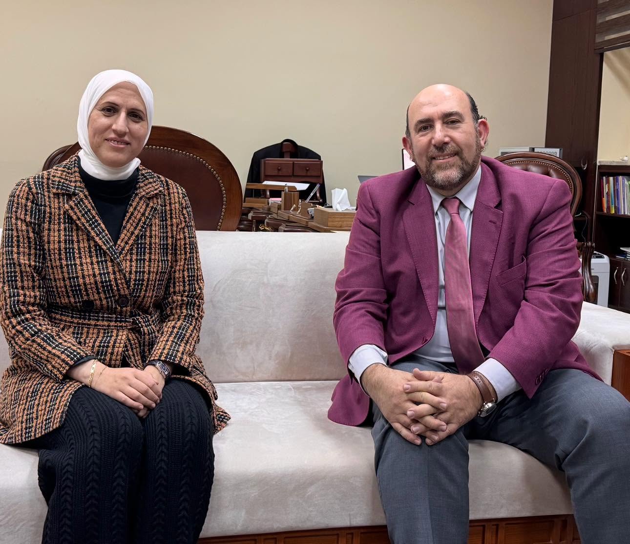مع الدكتورة ميساء صابرين